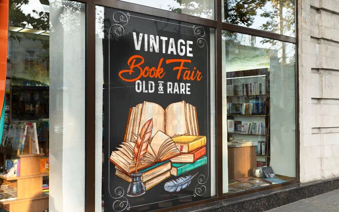 Αυτοκόλλητα βιτρίνας