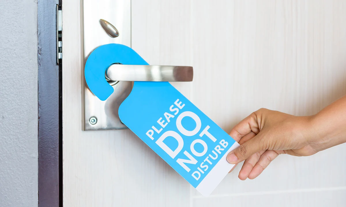 Καρτέλα μην ενοχλείτε