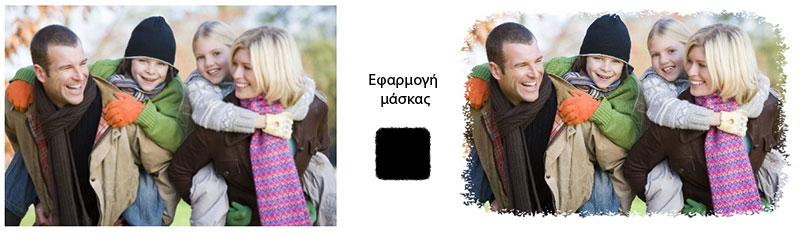 Παραδείγματα μάσκας σε φωτογραφίες