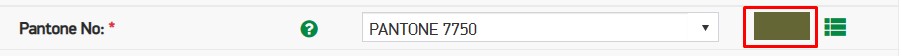 Οδηγίες για επιλογή κωδικού Pantone - Βήμα 2
