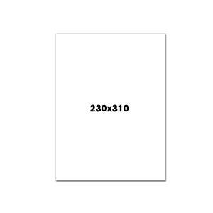 220x310 mm