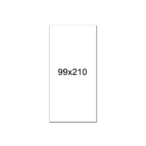 99x210mm